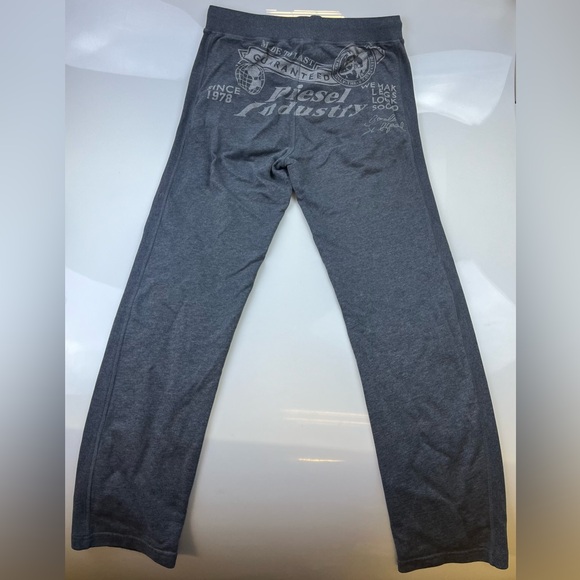 Diesel Co Grey Sweatpants N246-38 - Picture 3 of 7